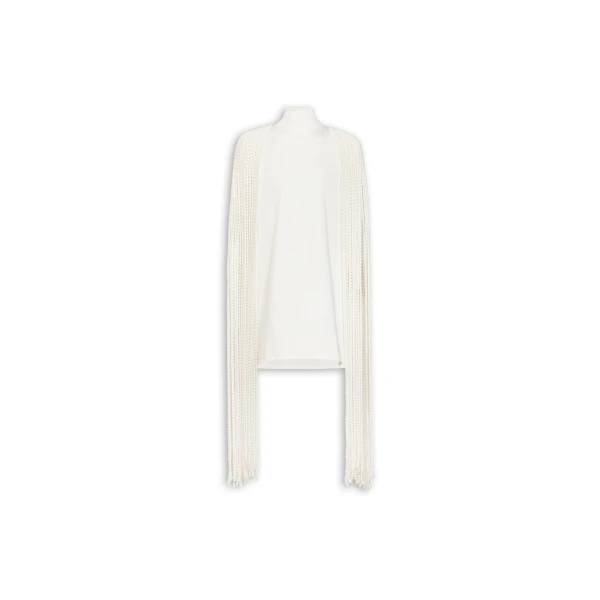 Alaïa Beaded Fringe Mini Dress - ALAÏA Dresses - Laser Cut Luxury - Shop at Luxury Shoes 
