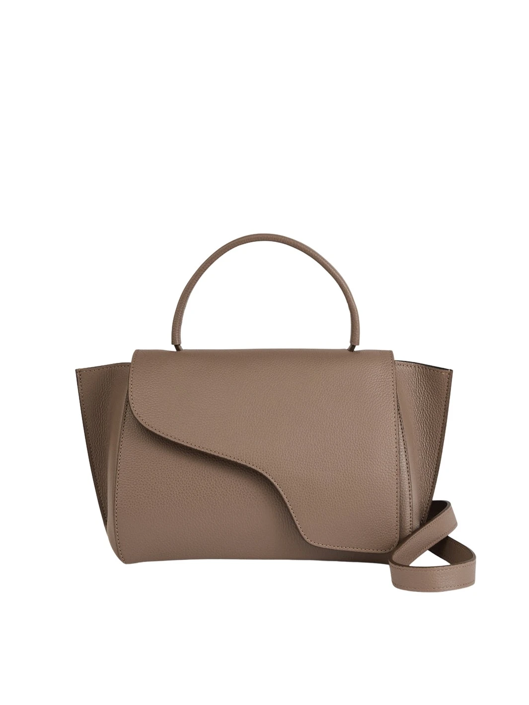 Beige-Arezzo-in-Tahini86470_nobg ATP Atelier Arezzo in Tahini Handbag
