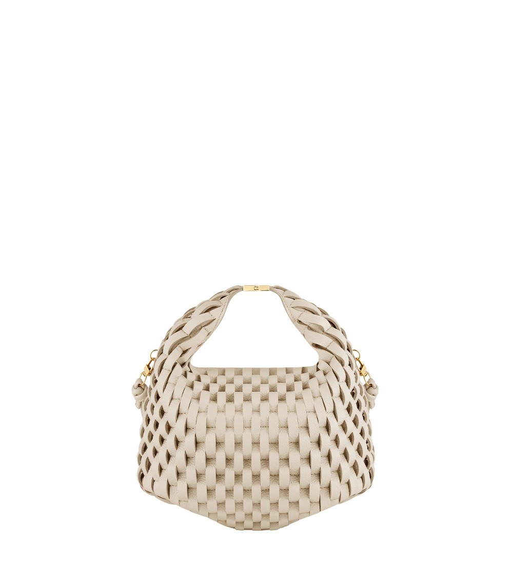 Polène Béri in Onda Ecru Béri in Onda Ecru - Shoulder & Crossbody Bags - Parisian Luxury Leather Bag at Luxury Shoes 