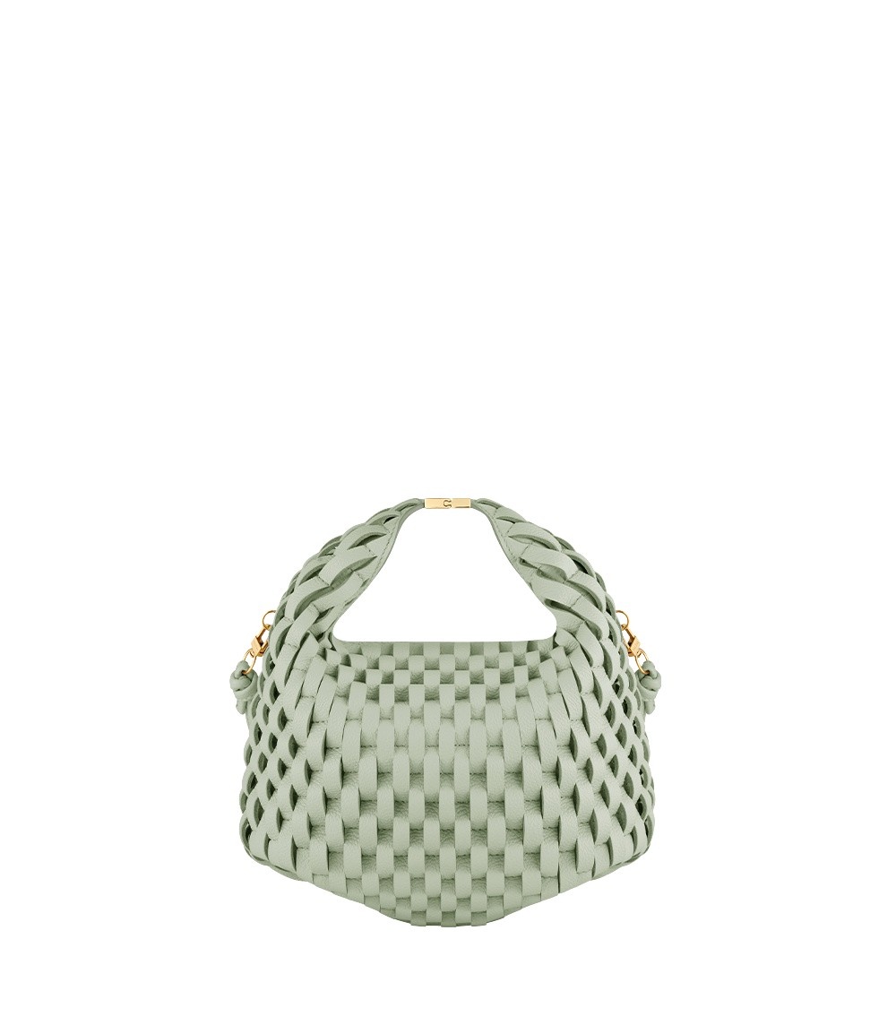 Polène Béri in Onda Fresh Almond Béri in Onda Fresh Almond - Shoulder & Crossbody Bags - Parisian Luxury Leather Bag at Luxury Shoes 