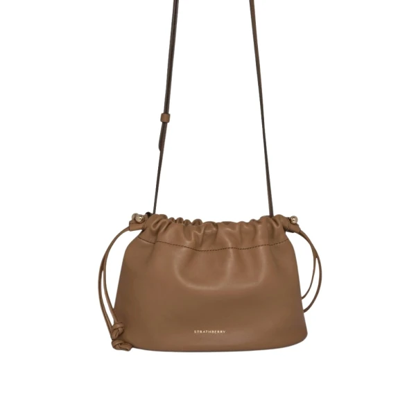 Strathberry Charlotte Drawstring in Clay