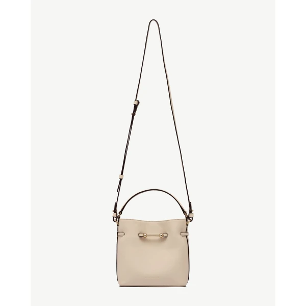 Strathberry Corda Bucket Mini in Oat, view 2