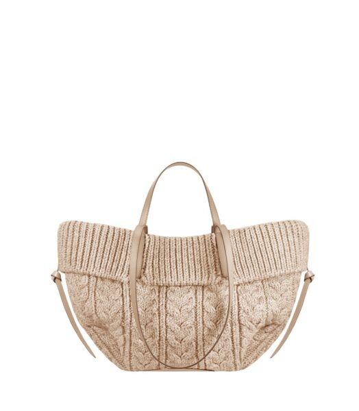 Polène Cyme Mini in Ecru Cyme Mini in Ecru - Mini Bags - Parisian Luxury Leather Bag at Luxury Shoes 