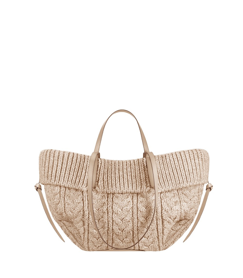 Polène Cyme Mini in Ecru Cyme Mini in Ecru - Mini Bags - Parisian Luxury Leather Bag at Luxury Shoes 