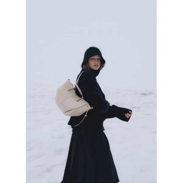 Polene Cyme Mini in Mist Bag, view 2