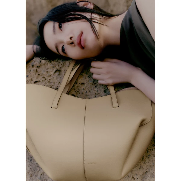 Polene Cyme Mini in Sand Bag, view 3