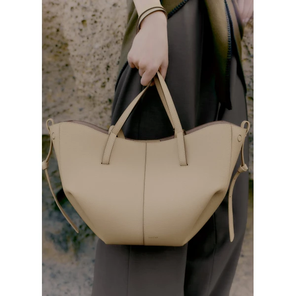 Polene Cyme Mini in Sand Bag, view 4