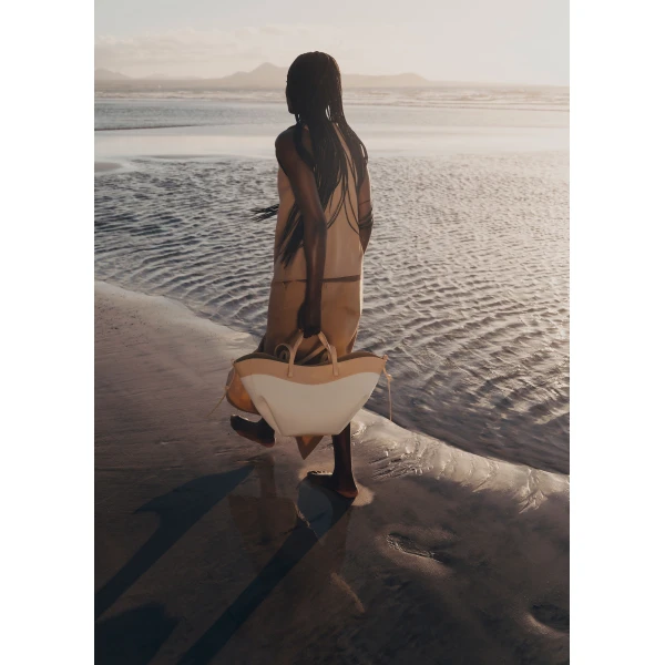 Polene Cyme in Beige Bag, view 5