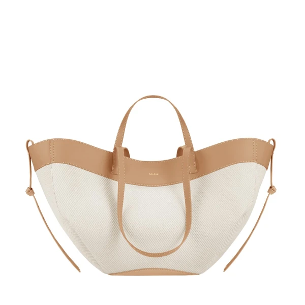 Polene Cyme in Beige Bag