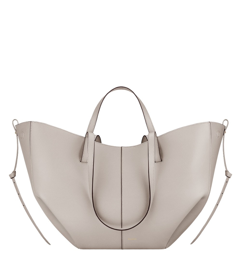 Polène Cyme in Mist Cyme in Mist - Totes & Top-Handle Bags - Parisian Luxury Leather Bag at Luxury Shoes 