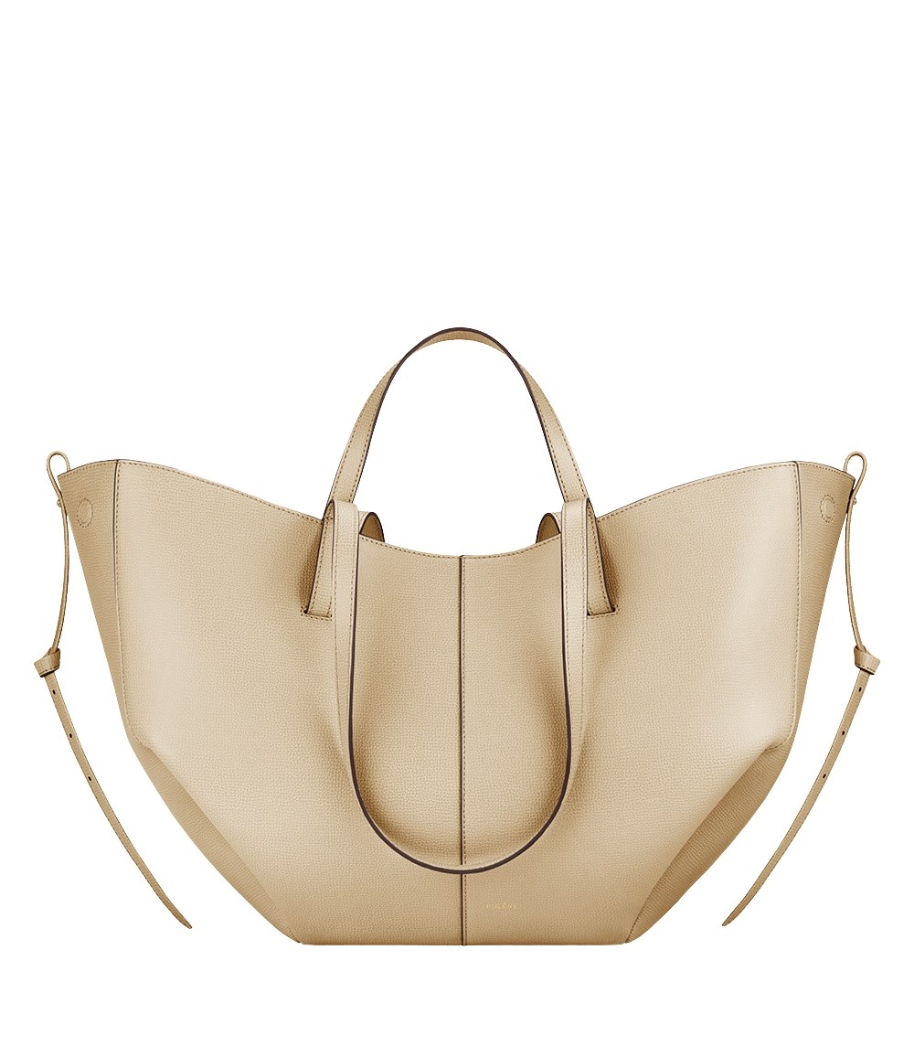 Polène Cyme in Sand Cyme in Sand - Totes & Top-Handle Bags - Parisian Luxury Leather Bag at Luxury Shoes 