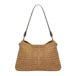 Strathberry Lana Hobo in Raffia and Clay