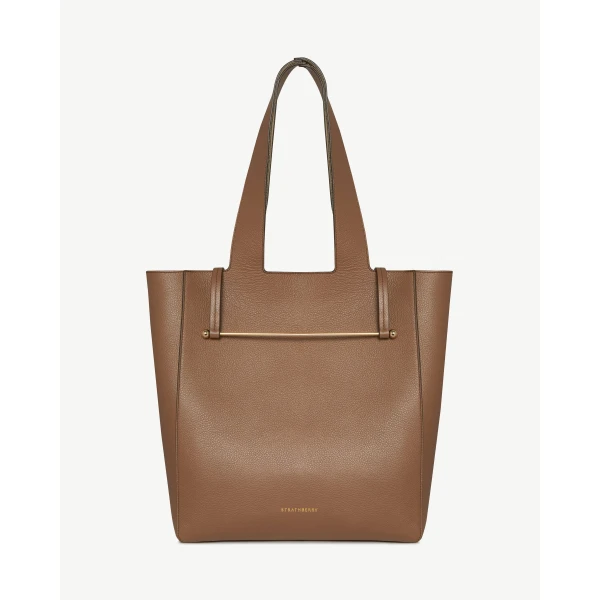 Strathberry Melody Tote in Clay, view 2