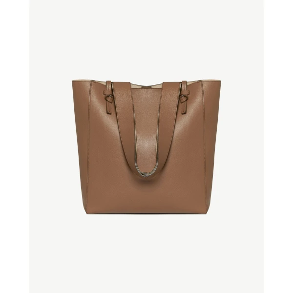 Strathberry Melody Tote in Clay, view 4