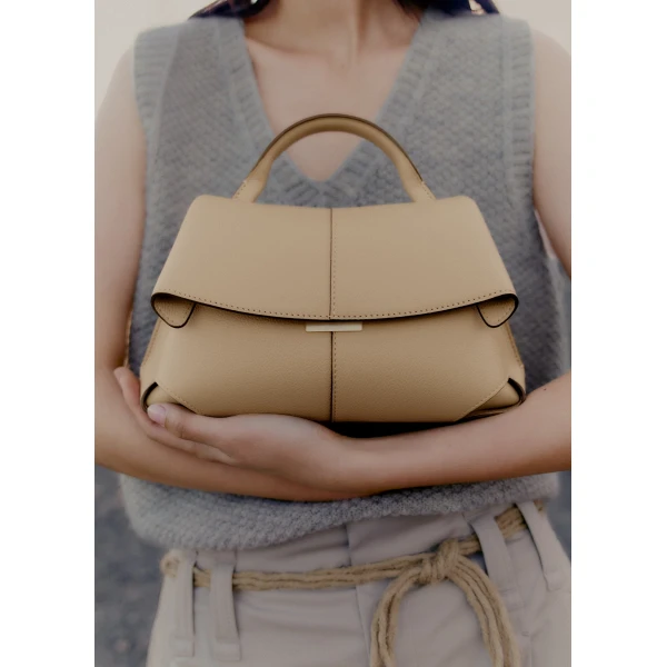 Polene Mokki Mini in Sand Bag, view 3