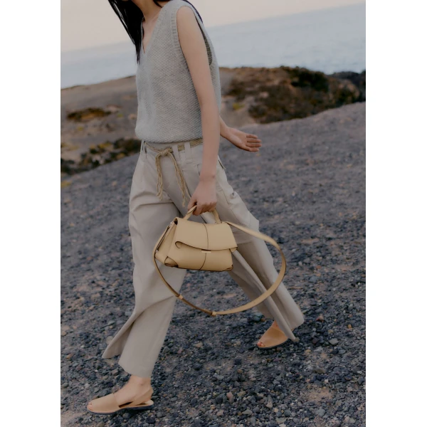 Polene Mokki Mini in Sand Bag, view 4