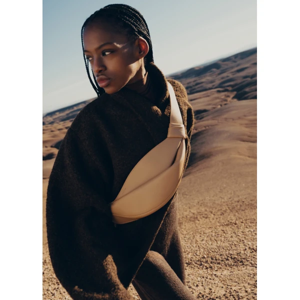 Polene Neyu in Beige Bag, view 3