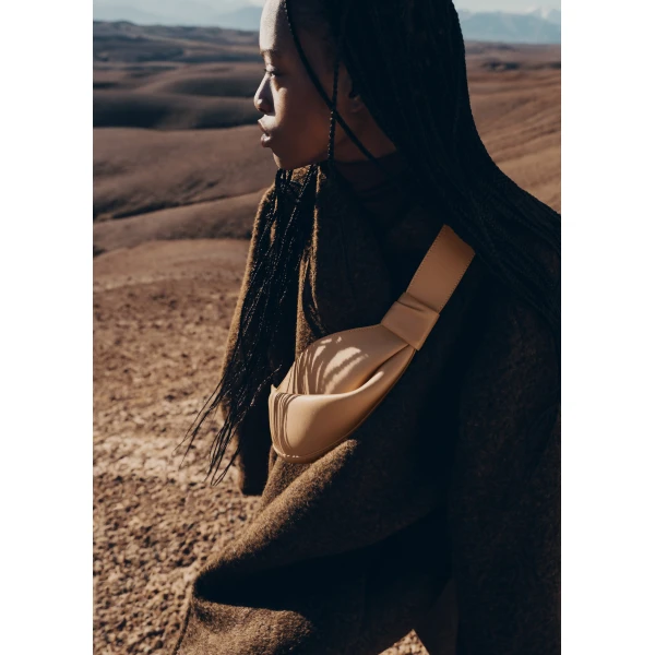 Polene Neyu in Beige Bag, view 4