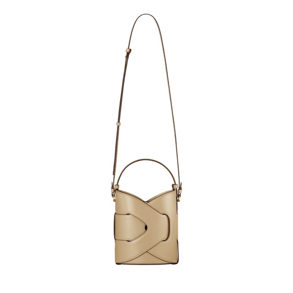 Polène Nodde Seau in Sand Nodde Seau in Sand - Bucket Bags - Parisian Luxury Leather Bag at Luxury Shoes 