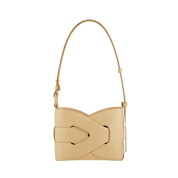 Polène Nodde in Oat Nodde in Oat - Shoulder & Crossbody Bags - Parisian Luxury Leather Bag at Luxury Shoes 