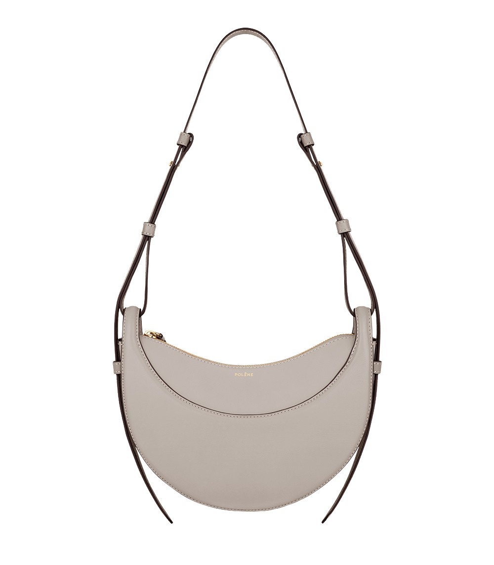 Polène Numéro Dix in Mist Numéro Dix in Mist - Shoulder & Crossbody Bags - Parisian Luxury Leather Bag at Luxury Shoes 