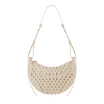 Polene Numéro Dix in Onda Ecru Bag