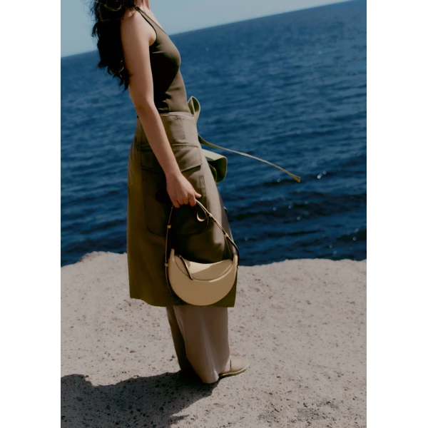 Polene Numéro Dix in Sand Bag, view 4