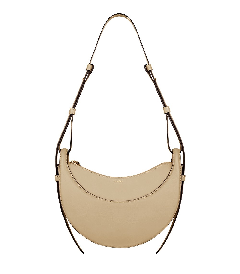 Polène Numéro Dix in Sand Numéro Dix in Sand - Shoulder & Crossbody Bags - Parisian Luxury Leather Bag at Luxury Shoes 