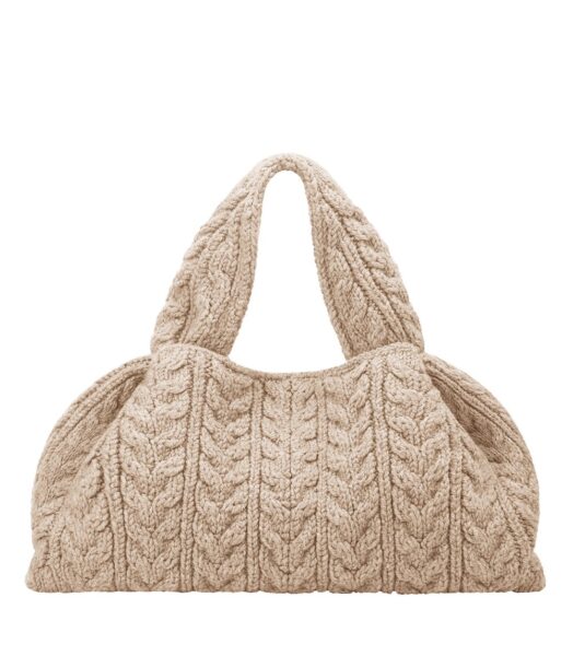 Polène Numéro Neuf Large in Ecru Numéro Neuf Large in Ecru - Shoulder & Crossbody Bags - Parisian Luxury Leather Bag at Luxury Shoes 