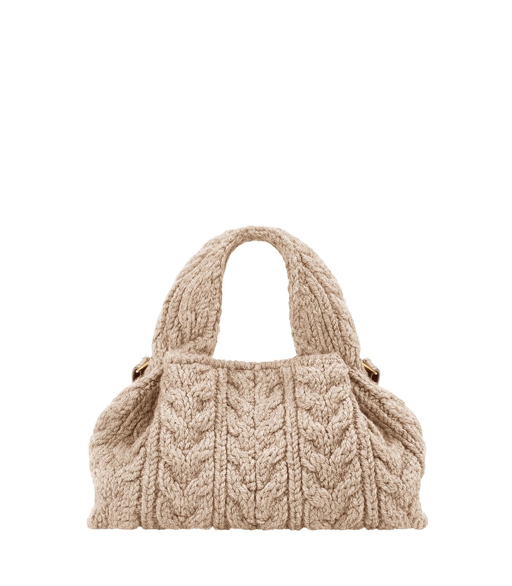 Polène Numéro Neuf Mini in Ecru Numéro Neuf Mini in Ecru - Mini Bags - Parisian Luxury Leather Bag at Luxury Shoes 