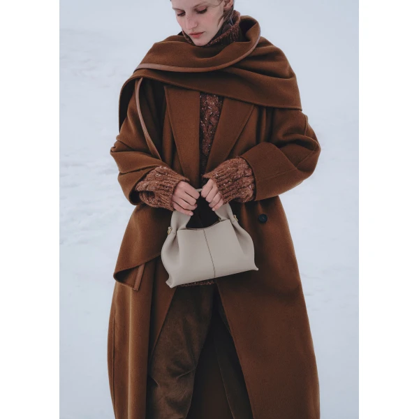 Polene Numéro Neuf Mini in Mist Bag, view 3