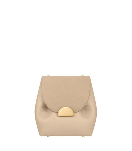 Polène Numéro Un Mini in Sand Numéro Un Mini in Sand - Mini Bags - Parisian Luxury Leather Bag at Luxury Shoes 