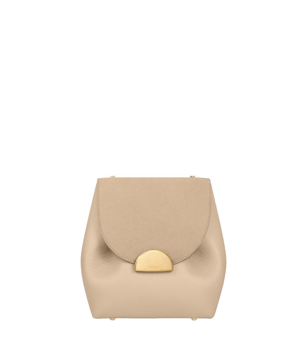 Polène Numéro Un Mini in Sand Numéro Un Mini in Sand - Mini Bags - Parisian Luxury Leather Bag at Luxury Shoes 