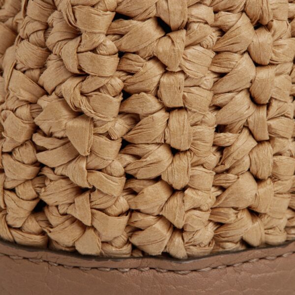 Strathberry Osette in Raffia and Clay, view 6
