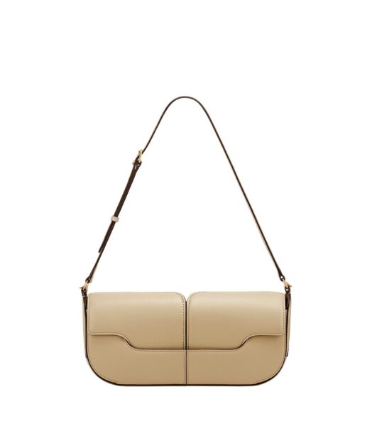 Polène Osmo in Sand Osmo in Sand - Shoulder & Crossbody Bags - Parisian Luxury Leather Bag at Luxury Shoes 