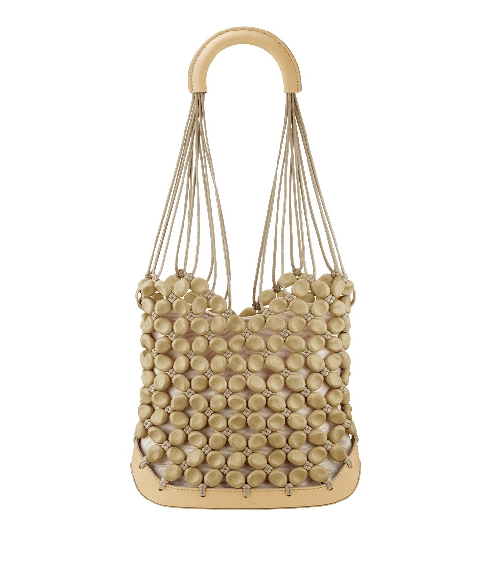 Polène Solé in Oat Solé in Oat - Shoulder & Crossbody Bags - Parisian Luxury Leather Bag at Luxury Shoes 