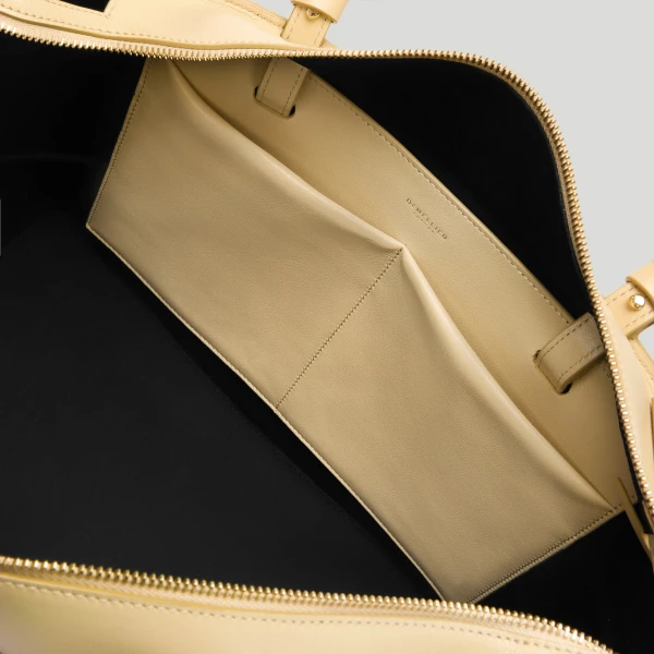 Demellier The Florence in Dune Tote Bag, view 4