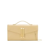 Demellier The Vancouver Clutch in Dune Clutch Bag