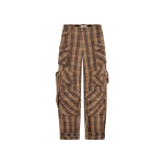The Attico Beige and black long pant