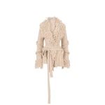 The Attico Beige cardigan