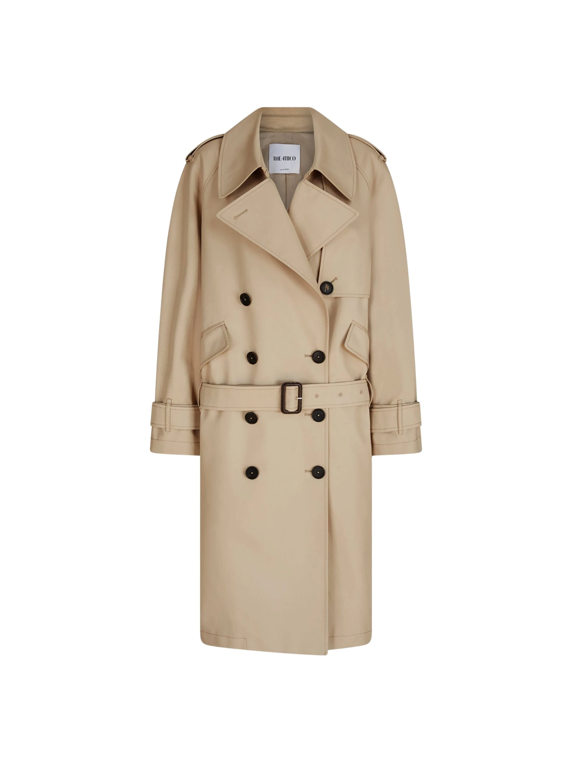 Beige trench