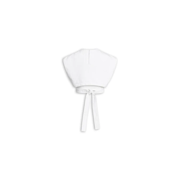 Alaïa Belted Denim Top - ALAÏA Pants - Laser Cut Luxury - Shop at Luxury Shoes 