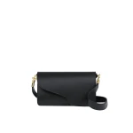 ATP Atelier Assisi in Black Shoulder Bag