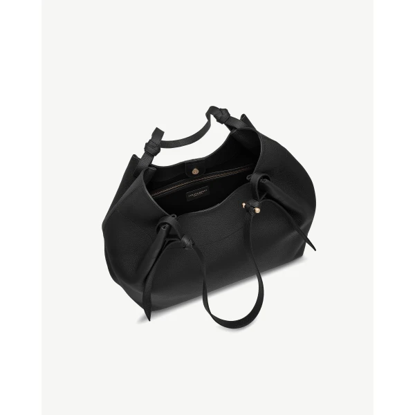 Strathberry Barra Tote in Black, view 5