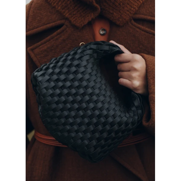 Polene Béri in Onda Black Bag, view 3