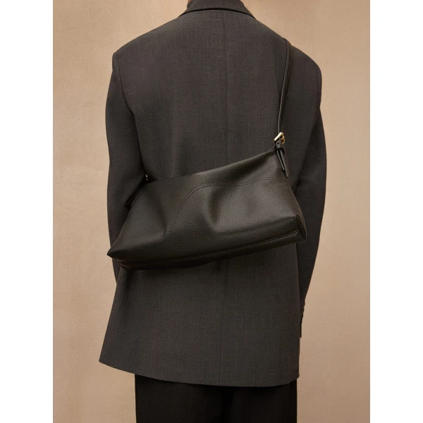 ATP Atelier Castellare in Black Shoulder Bag, view 4