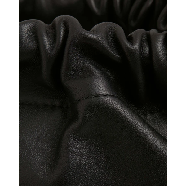 Strathberry Charlotte Drawstring in Black, view 4