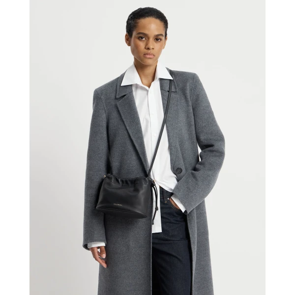 Strathberry Charlotte Drawstring in Black, view 6