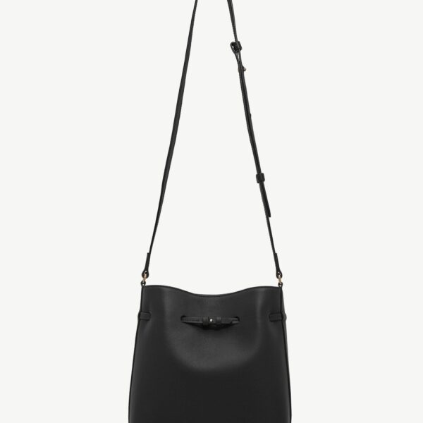 Strathberry Corda Bucket in Black, view 4