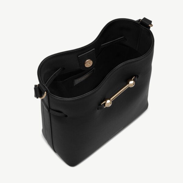 Strathberry Corda Bucket in Black, view 5